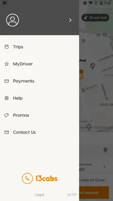 13cabs android App screenshot 5
