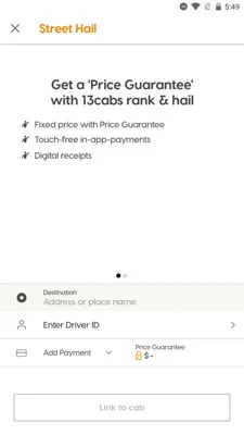 13cabs android App screenshot 6